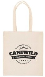 Naturalna ekologiczna torba bawełniana na zakupy Caniwild